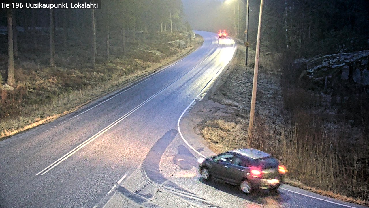 Kelikamerat Kuva Tie 196 Uusikaupunki, Lokalahti, Uusikaupunki, Varsinais-Suomi