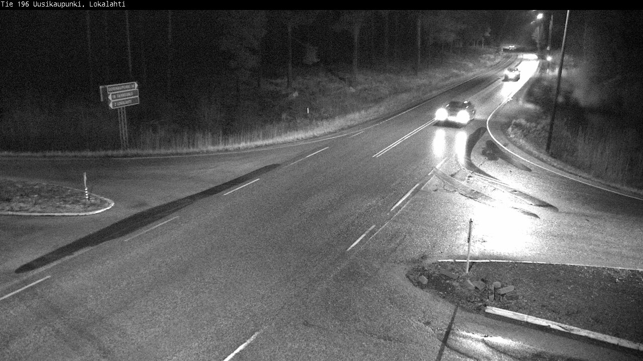 Weather Camera Image Väg 196 Nystad, Lokalax, Uusikaupunki, Varsinais-Suomi
