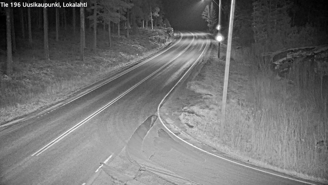 Kelikamerat Kuva Tie 196 Uusikaupunki, Lokalahti, Uusikaupunki, Varsinais-Suomi