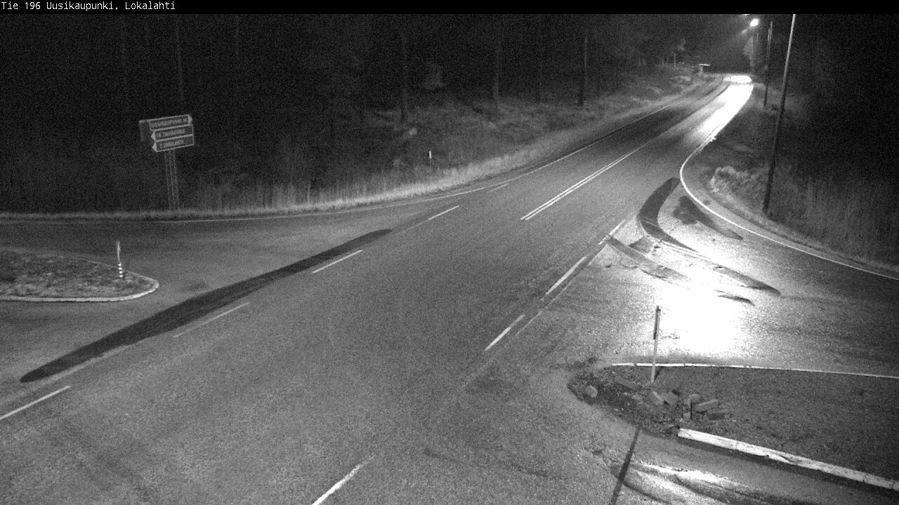Weather Camera Image Väg 196 Nystad, Lokalax, Uusikaupunki, Varsinais-Suomi