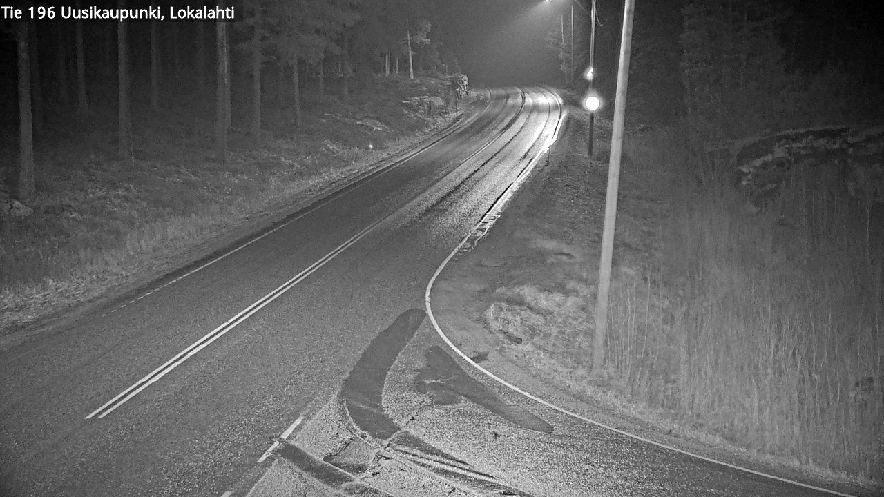 Kelikamerat Kuva Tie 196 Uusikaupunki, Lokalahti, Uusikaupunki, Varsinais-Suomi