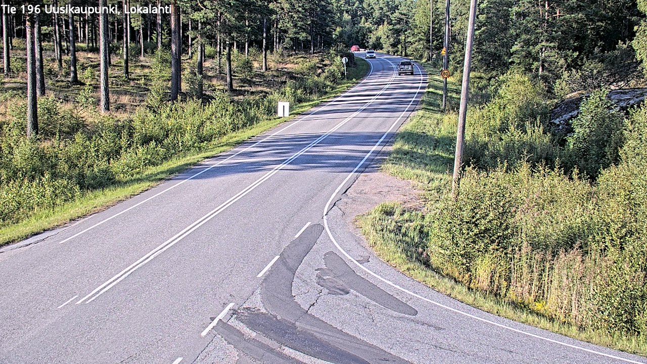 Kelikamerat Kuva Tie 196 Uusikaupunki, Lokalahti, Uusikaupunki, Varsinais-Suomi