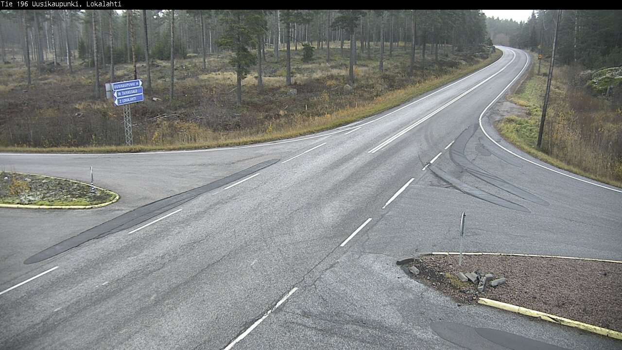 Kelikamerat Kuva Tie 196 Uusikaupunki, Lokalahti, Uusikaupunki, Varsinais-Suomi