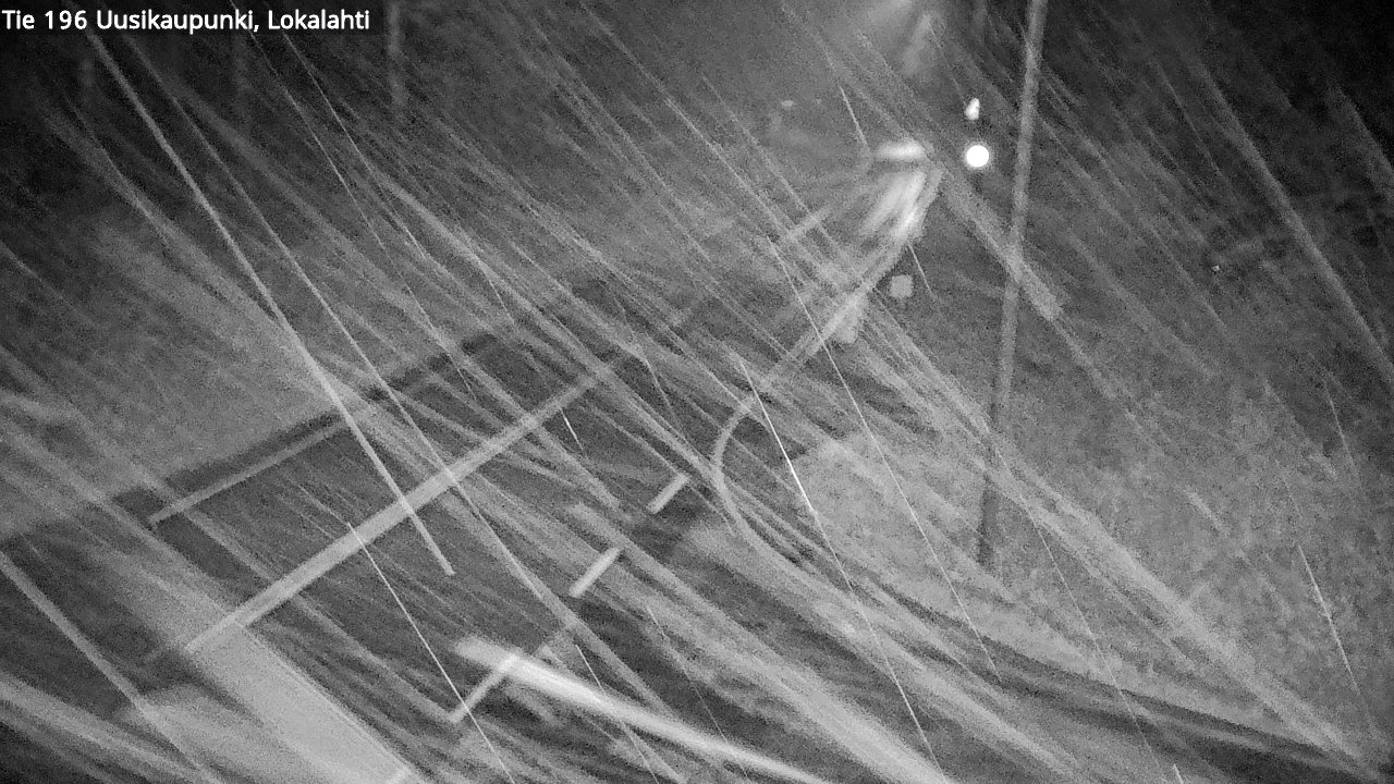 Weather Camera Image Road 196 Uusikaupunki, Lokalahti, Uusikaupunki, Varsinais-Suomi