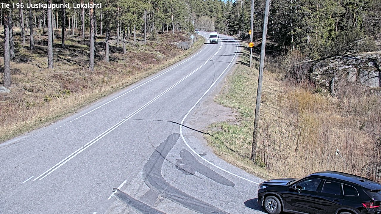 Weather Camera Image Väg 196 Nystad, Lokalax, Uusikaupunki, Varsinais-Suomi