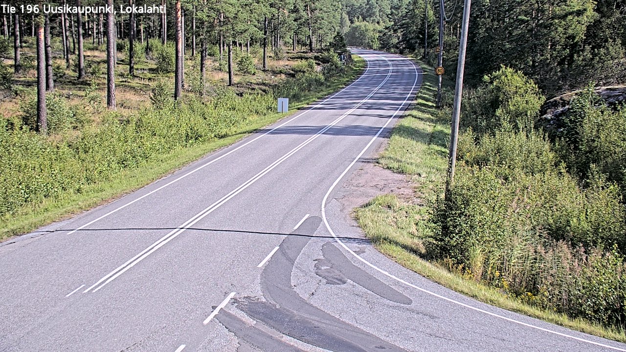 Kelikamerat Kuva Tie 196 Uusikaupunki, Lokalahti, Uusikaupunki, Varsinais-Suomi