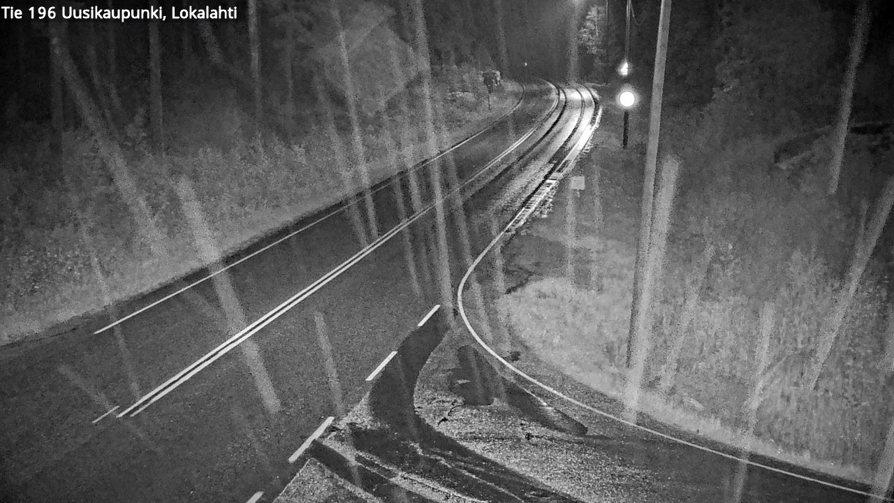 Weather Camera Image Road 196 Uusikaupunki, Lokalahti, Uusikaupunki, Varsinais-Suomi
