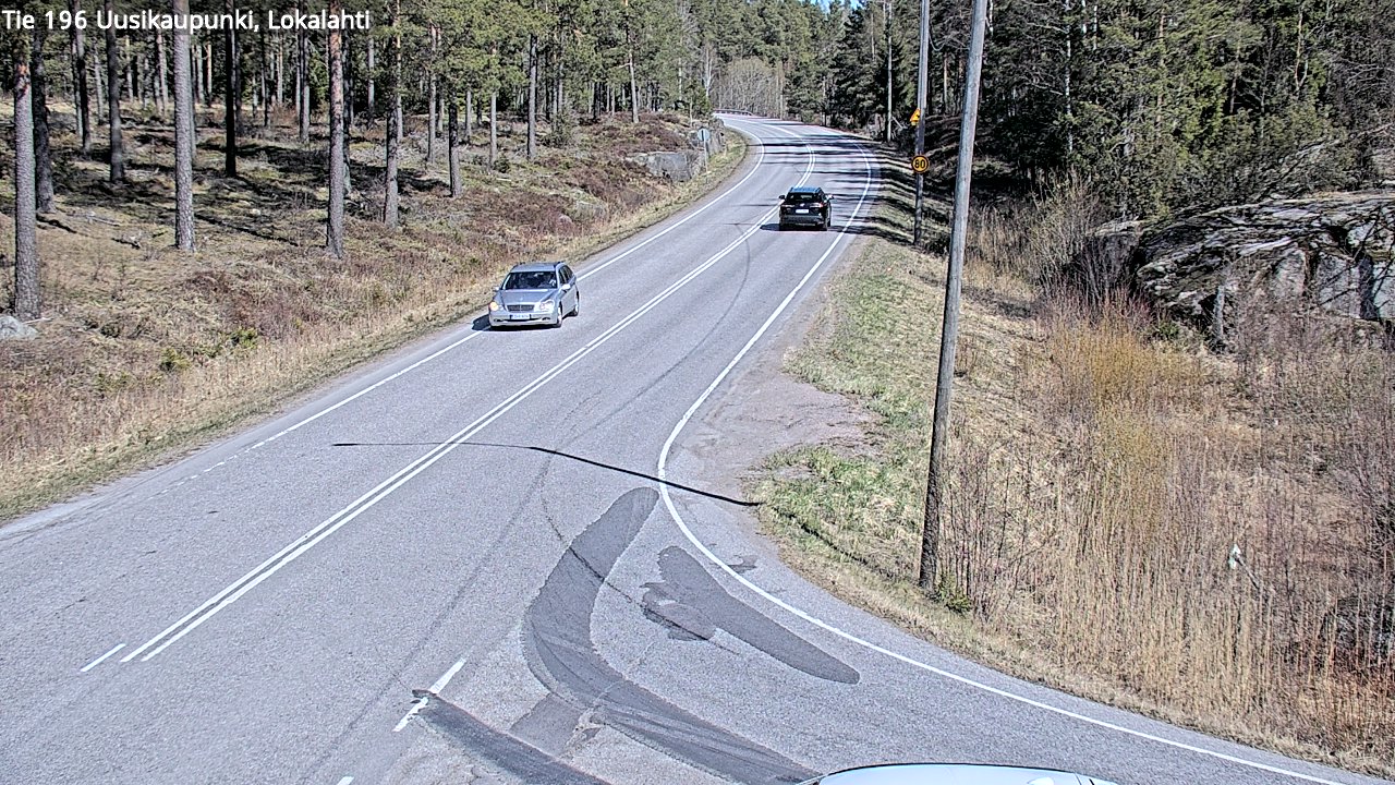 Weather Camera Image Väg 196 Nystad, Lokalax, Uusikaupunki, Varsinais-Suomi