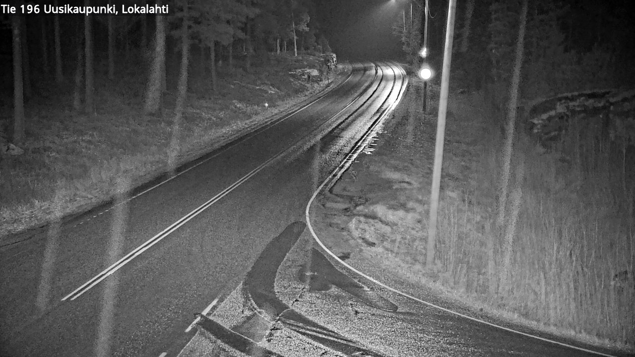 Kelikamerat Kuva Tie 196 Uusikaupunki, Lokalahti, Uusikaupunki, Varsinais-Suomi