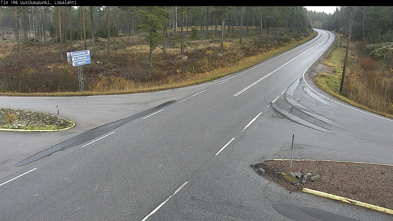 Kelikamerat Kuva Tie 196 Uusikaupunki, Lokalahti, Uusikaupunki, Varsinais-Suomi