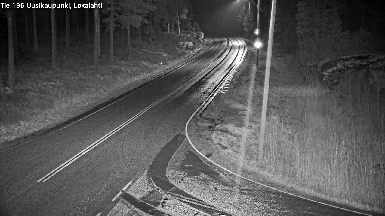 Kelikamerat Kuva Tie 196 Uusikaupunki, Lokalahti, Uusikaupunki, Varsinais-Suomi