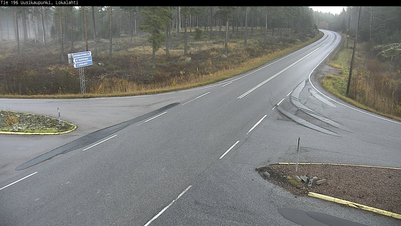 Kelikamerat Kuva Tie 196 Uusikaupunki, Lokalahti, Uusikaupunki, Varsinais-Suomi