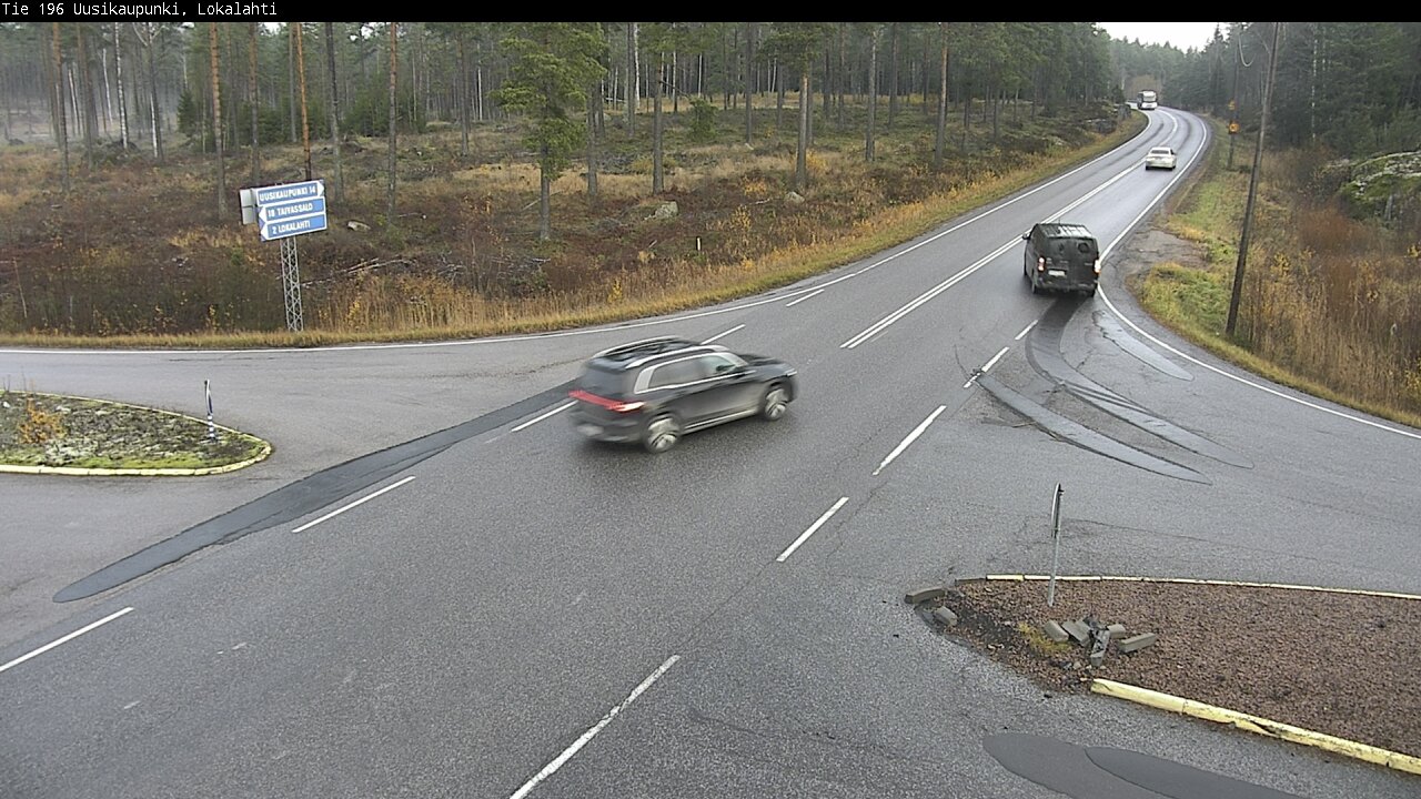 Kelikamerat Kuva Tie 196 Uusikaupunki, Lokalahti, Uusikaupunki, Varsinais-Suomi