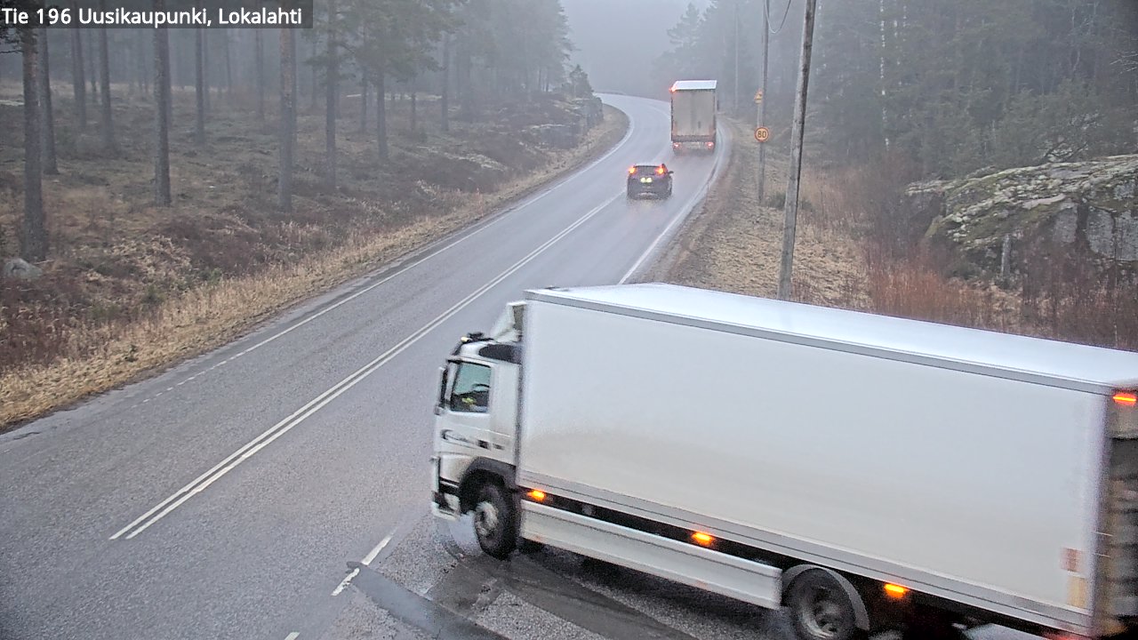 Kelikamerat Kuva Tie 196 Uusikaupunki, Lokalahti, Uusikaupunki, Varsinais-Suomi