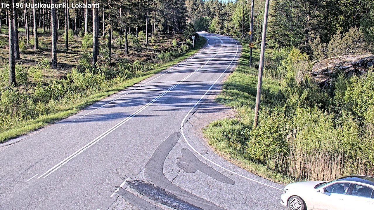 Kelikamerat Kuva Tie 196 Uusikaupunki, Lokalahti, Uusikaupunki, Varsinais-Suomi