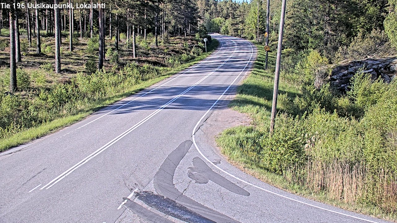 Kelikamerat Kuva Tie 196 Uusikaupunki, Lokalahti, Uusikaupunki, Varsinais-Suomi