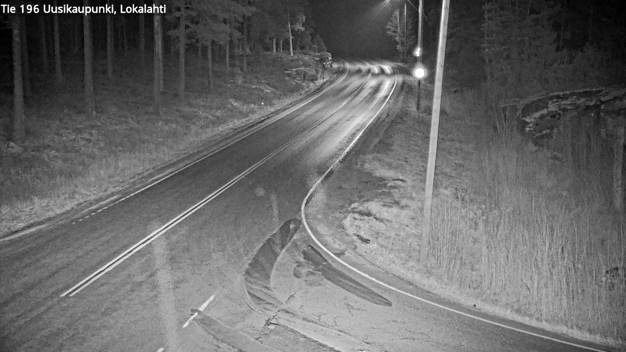 Kelikamerat Kuva Tie 196 Uusikaupunki, Lokalahti, Uusikaupunki, Varsinais-Suomi
