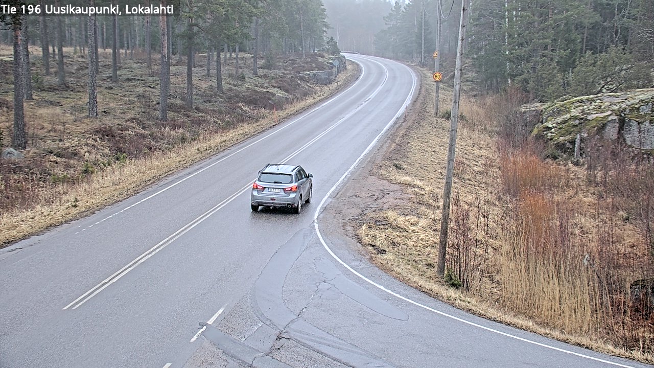 Kelikamerat Kuva Tie 196 Uusikaupunki, Lokalahti, Uusikaupunki, Varsinais-Suomi