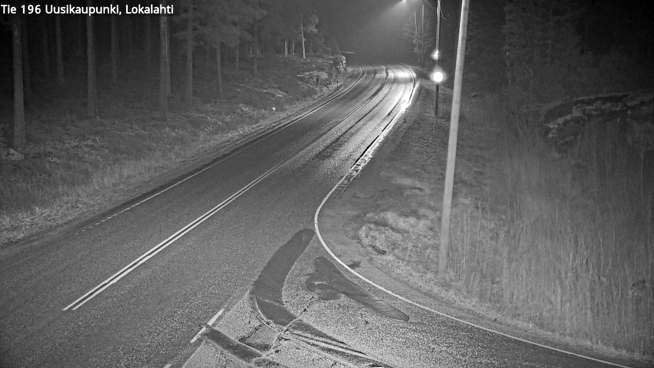 Kelikamerat Kuva Tie 196 Uusikaupunki, Lokalahti, Uusikaupunki, Varsinais-Suomi