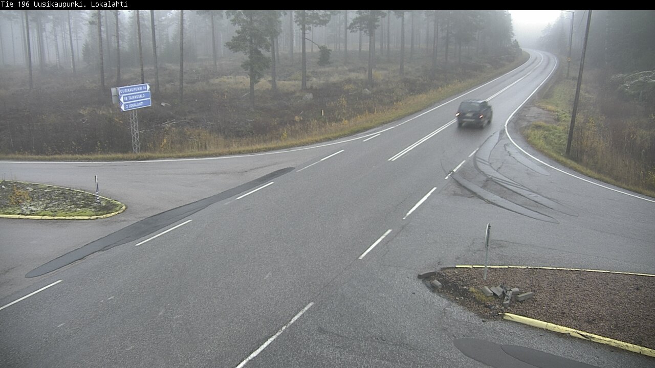 Kelikamerat Kuva Tie 196 Uusikaupunki, Lokalahti, Uusikaupunki, Varsinais-Suomi