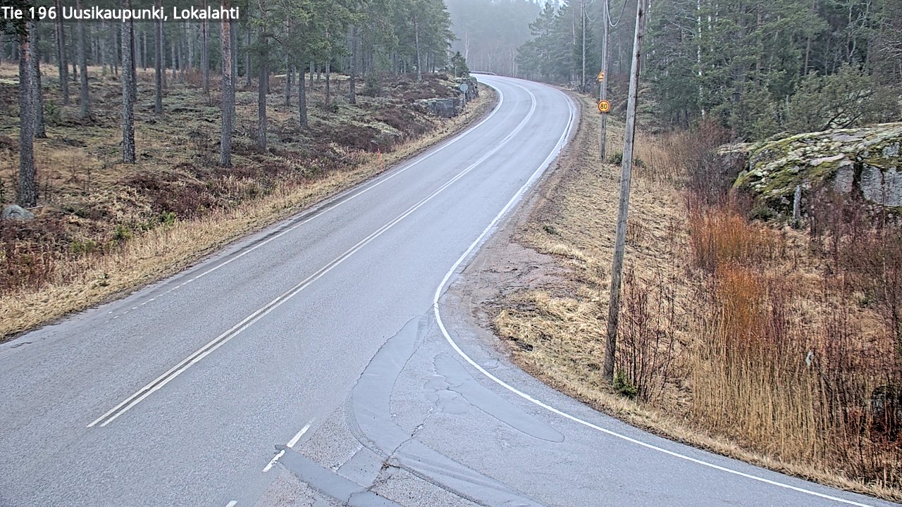 Kelikamerat Kuva Tie 196 Uusikaupunki, Lokalahti, Uusikaupunki, Varsinais-Suomi