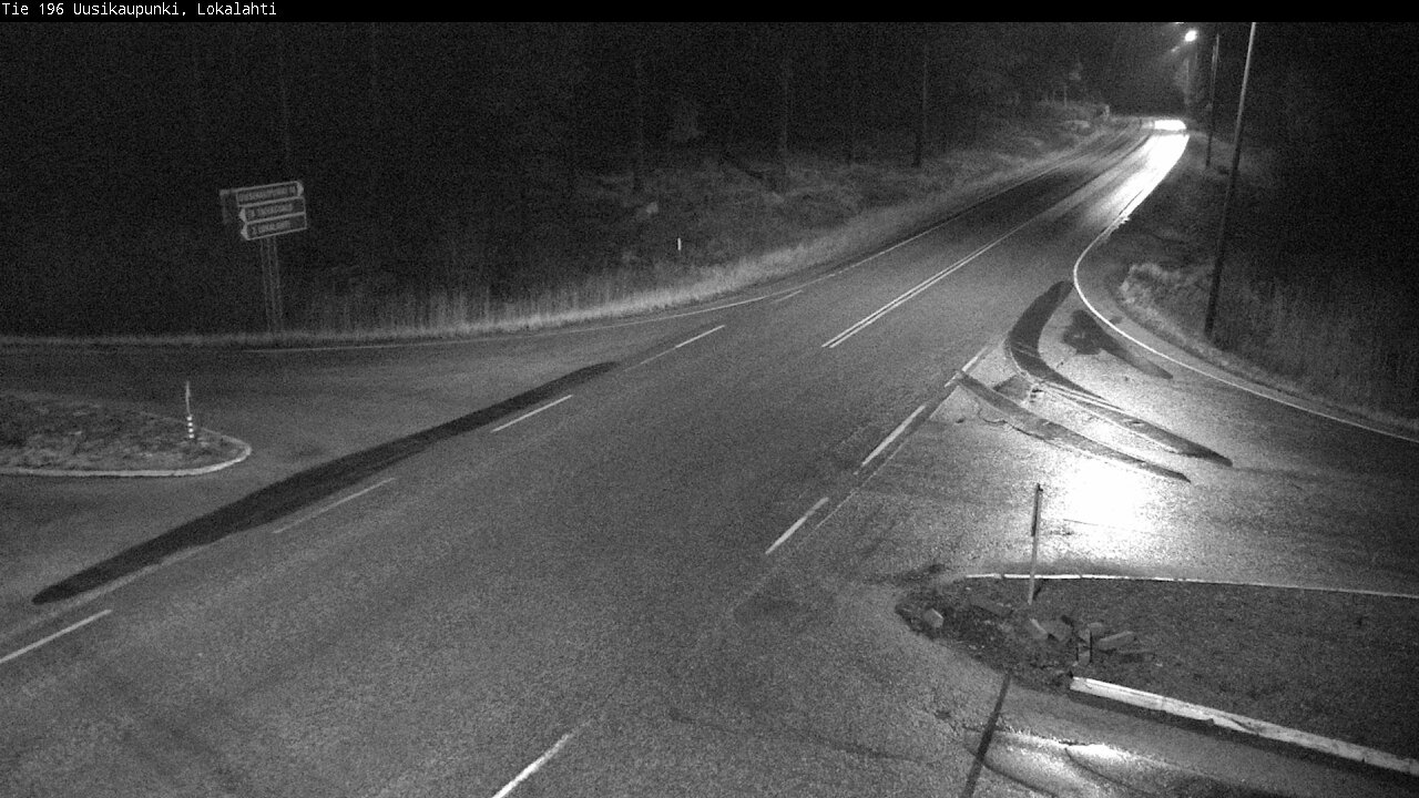 Weather Camera Image Väg 196 Nystad, Lokalax, Uusikaupunki, Varsinais-Suomi
