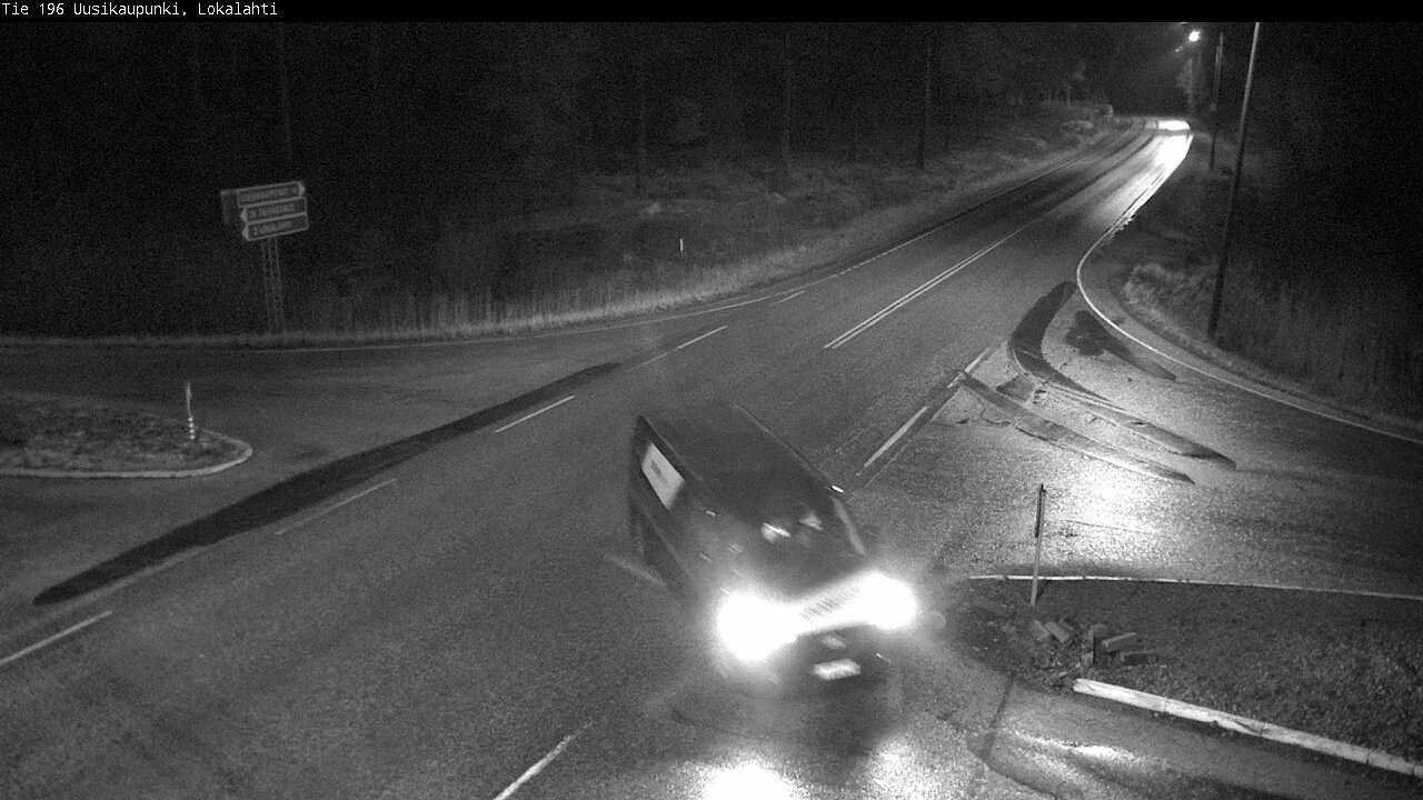 Weather Camera Image Väg 196 Nystad, Lokalax, Uusikaupunki, Varsinais-Suomi