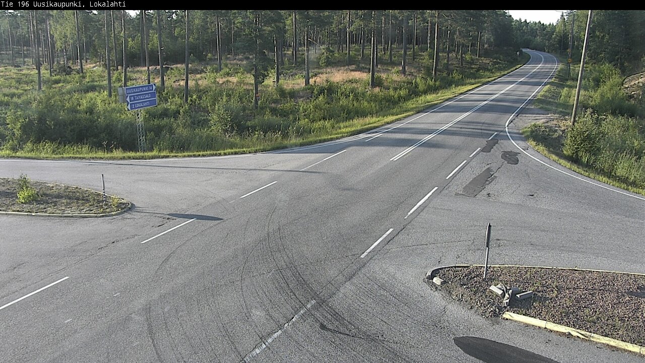 Kelikamerat Kuva Tie 196 Uusikaupunki, Lokalahti, Uusikaupunki, Varsinais-Suomi
