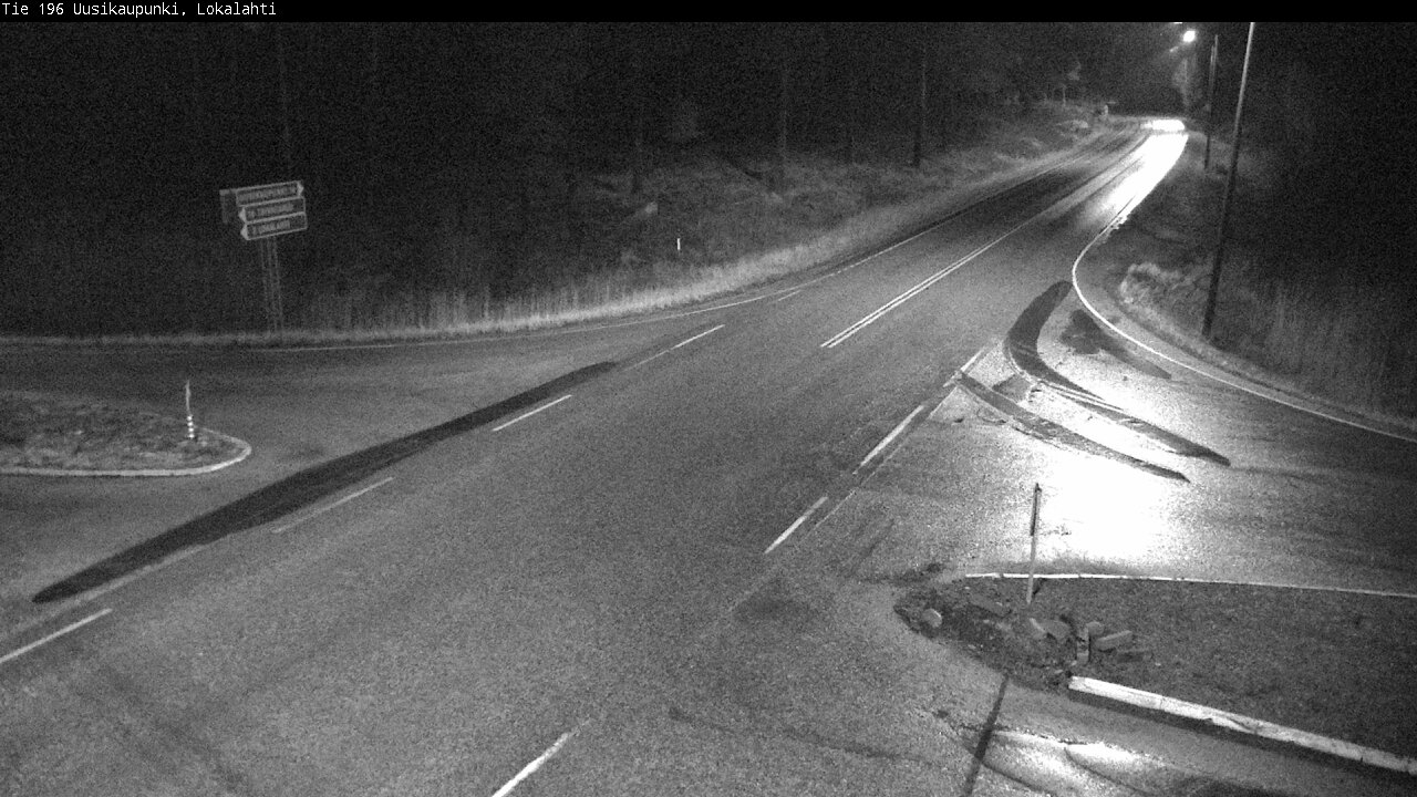 Weather Camera Image Väg 196 Nystad, Lokalax, Uusikaupunki, Varsinais-Suomi