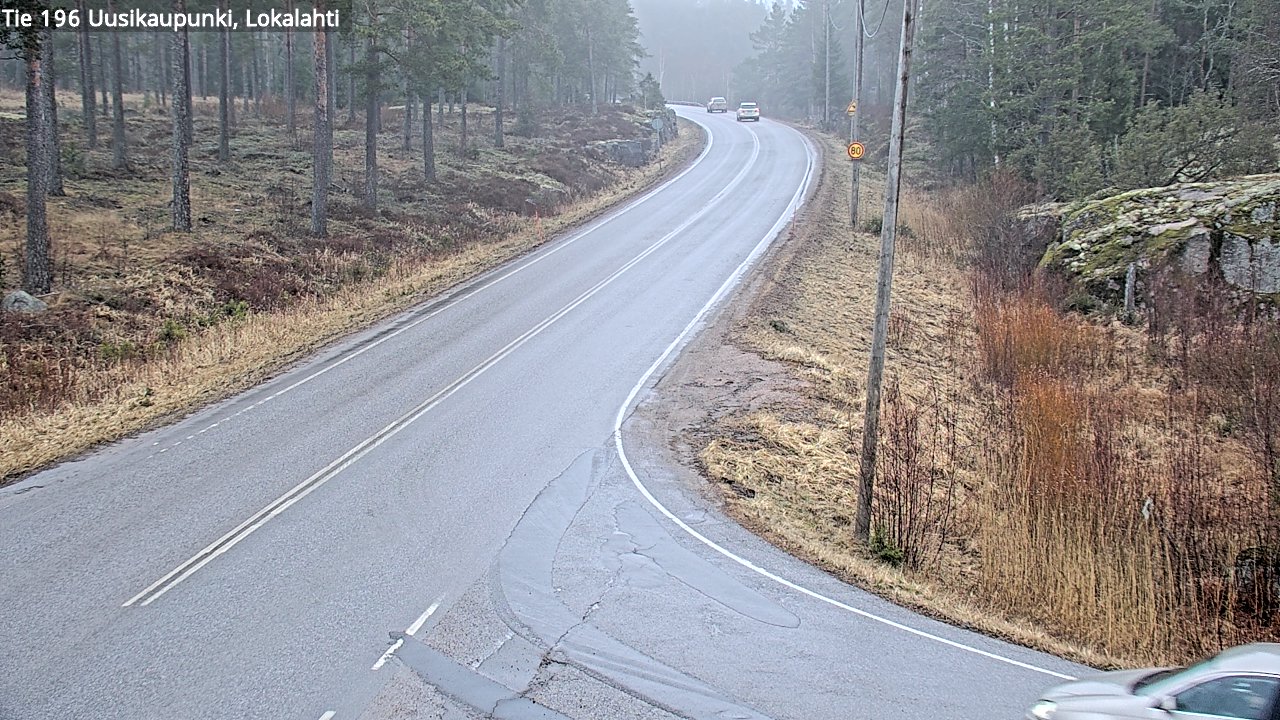 Kelikamerat Kuva Tie 196 Uusikaupunki, Lokalahti, Uusikaupunki, Varsinais-Suomi