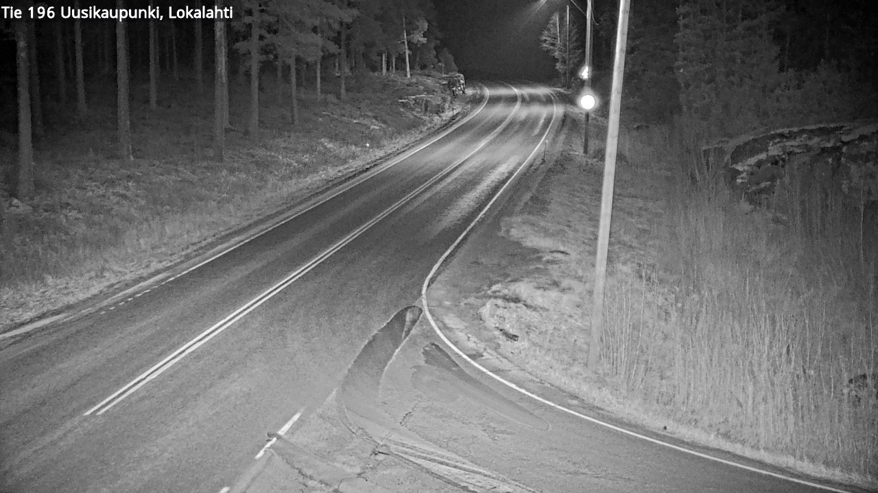 Kelikamerat Kuva Tie 196 Uusikaupunki, Lokalahti, Uusikaupunki, Varsinais-Suomi