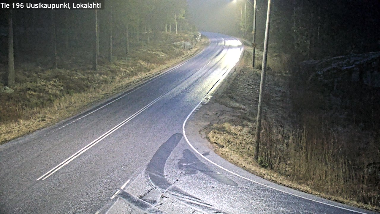 Kelikamerat Kuva Tie 196 Uusikaupunki, Lokalahti, Uusikaupunki, Varsinais-Suomi