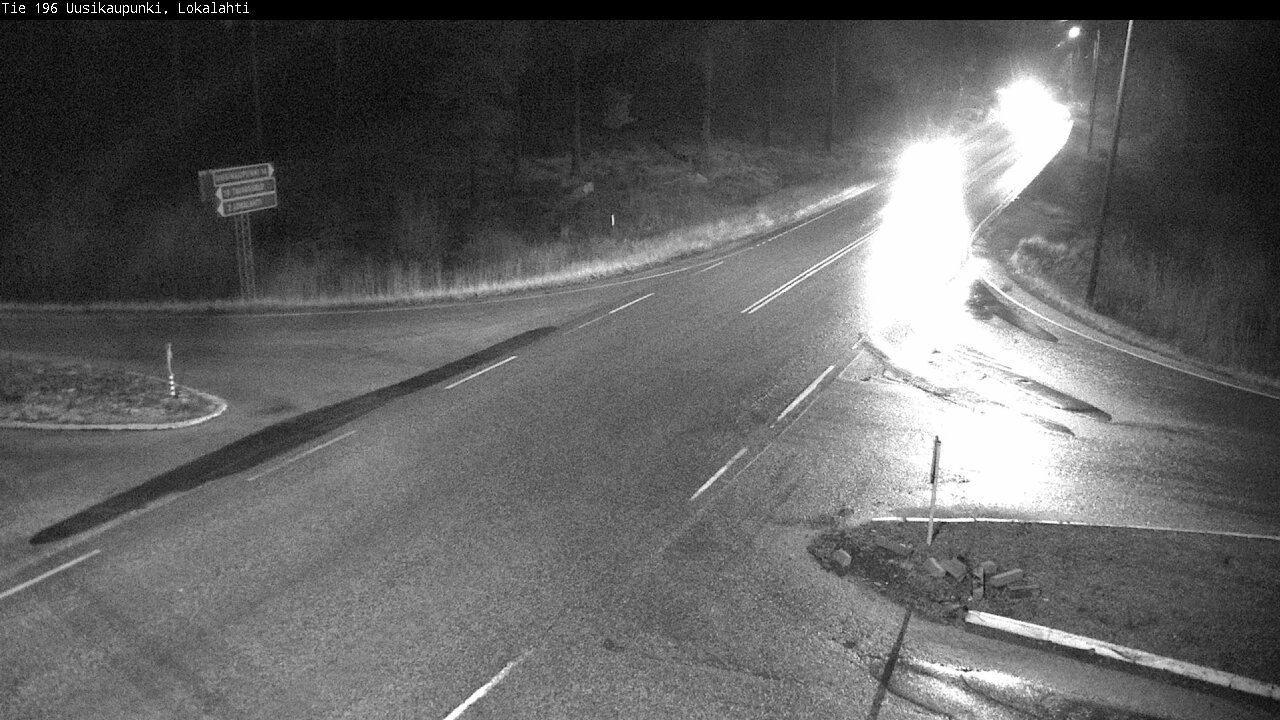 Weather Camera Image Väg 196 Nystad, Lokalax, Uusikaupunki, Varsinais-Suomi