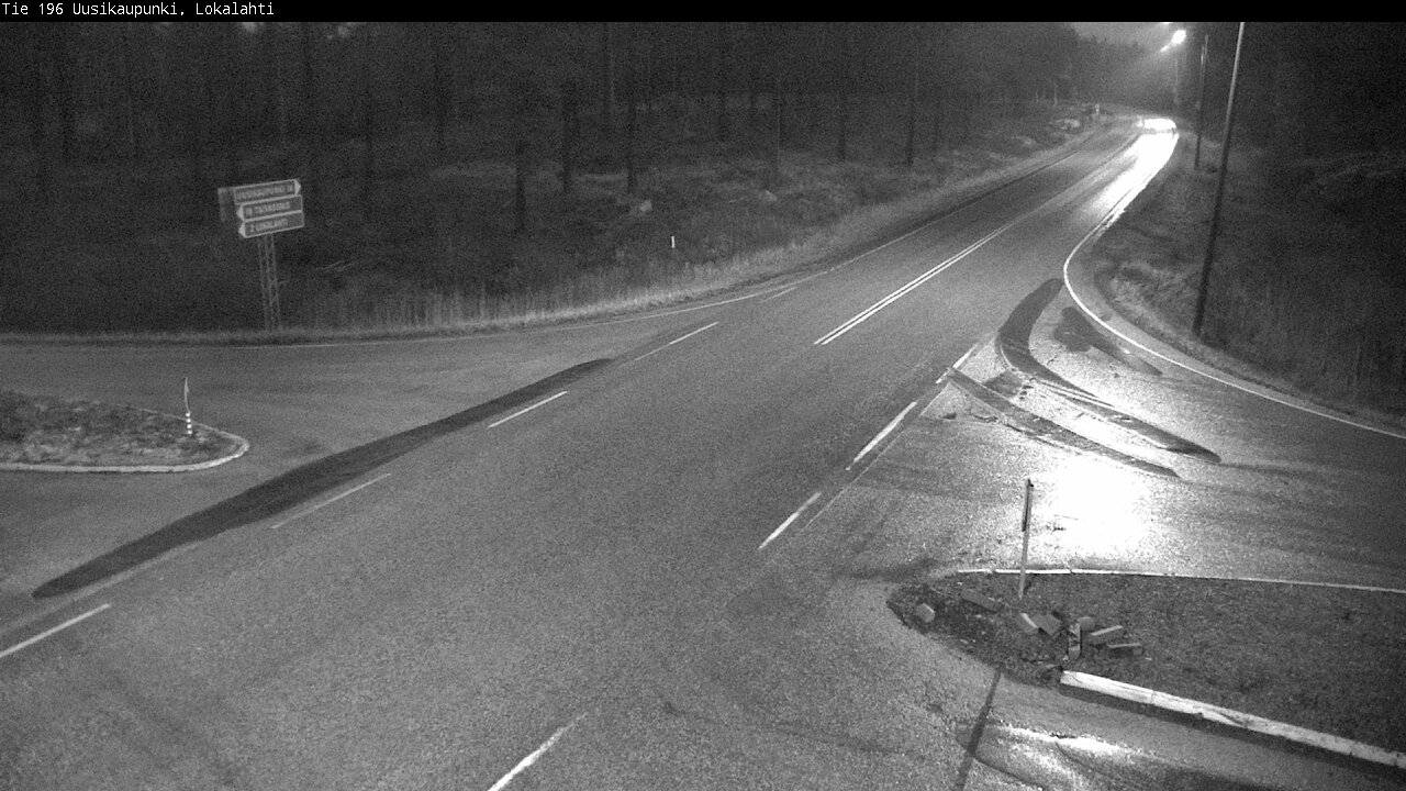 Weather Camera Image Väg 196 Nystad, Lokalax, Uusikaupunki, Varsinais-Suomi