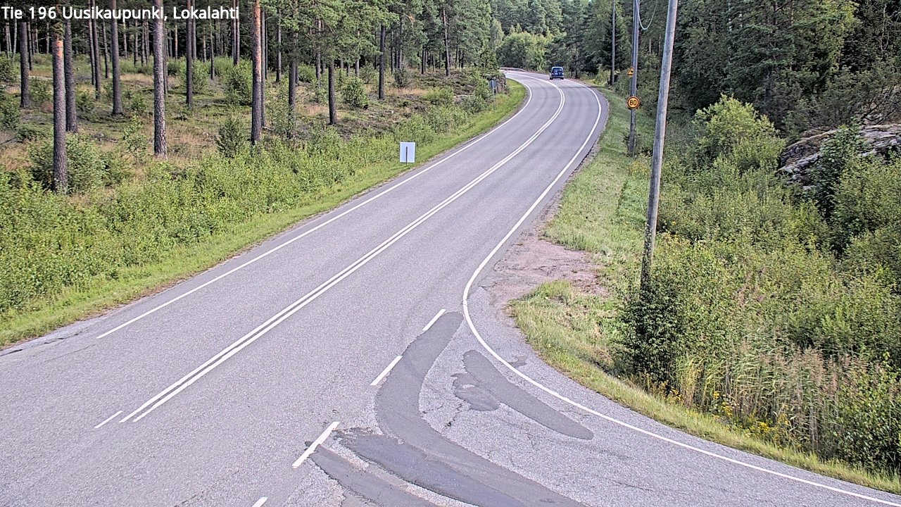 Kelikamerat Kuva Tie 196 Uusikaupunki, Lokalahti, Uusikaupunki, Varsinais-Suomi