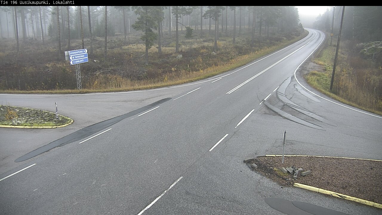 Kelikamerat Kuva Tie 196 Uusikaupunki, Lokalahti, Uusikaupunki, Varsinais-Suomi