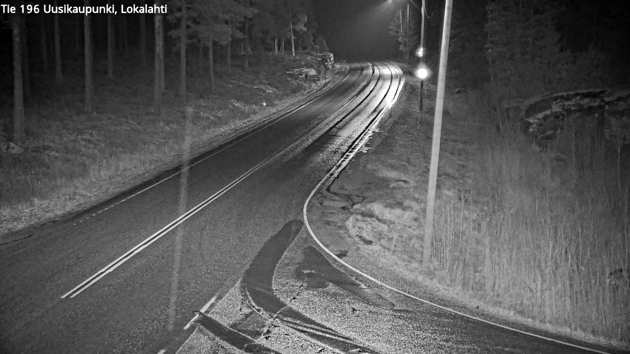 Kelikamerat Kuva Tie 196 Uusikaupunki, Lokalahti, Uusikaupunki, Varsinais-Suomi