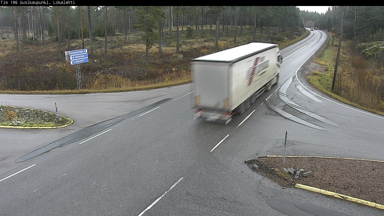 Kelikamerat Kuva Tie 196 Uusikaupunki, Lokalahti, Uusikaupunki, Varsinais-Suomi