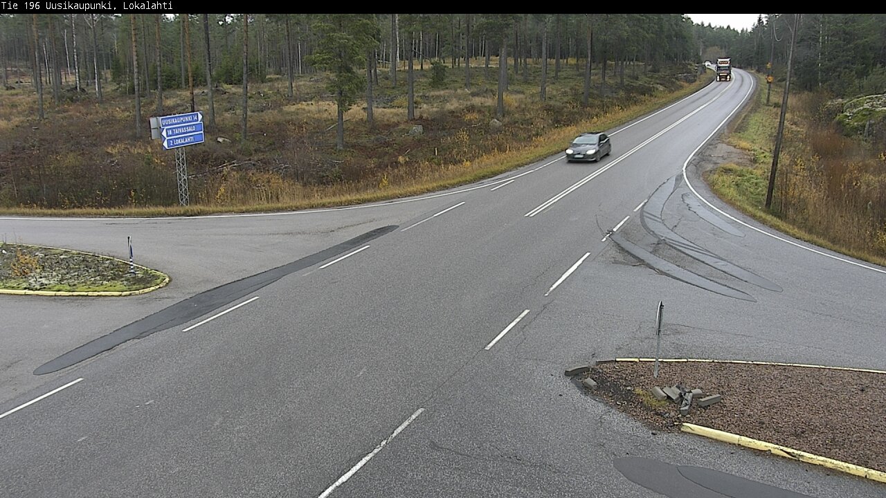 Kelikamerat Kuva Tie 196 Uusikaupunki, Lokalahti, Uusikaupunki, Varsinais-Suomi