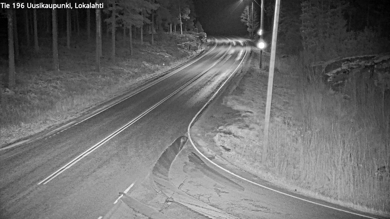 Kelikamerat Kuva Tie 196 Uusikaupunki, Lokalahti, Uusikaupunki, Varsinais-Suomi