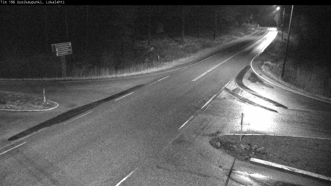 Weather Camera Image Väg 196 Nystad, Lokalax, Uusikaupunki, Varsinais-Suomi
