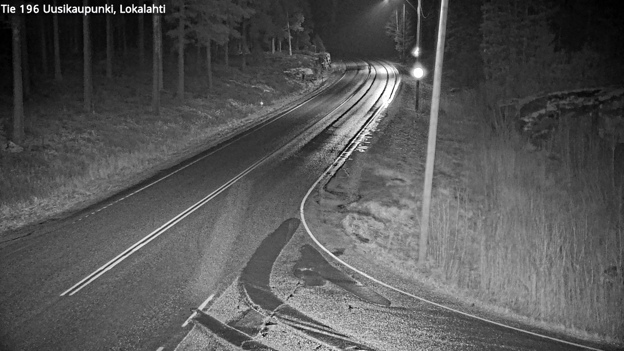 Kelikamerat Kuva Tie 196 Uusikaupunki, Lokalahti, Uusikaupunki, Varsinais-Suomi