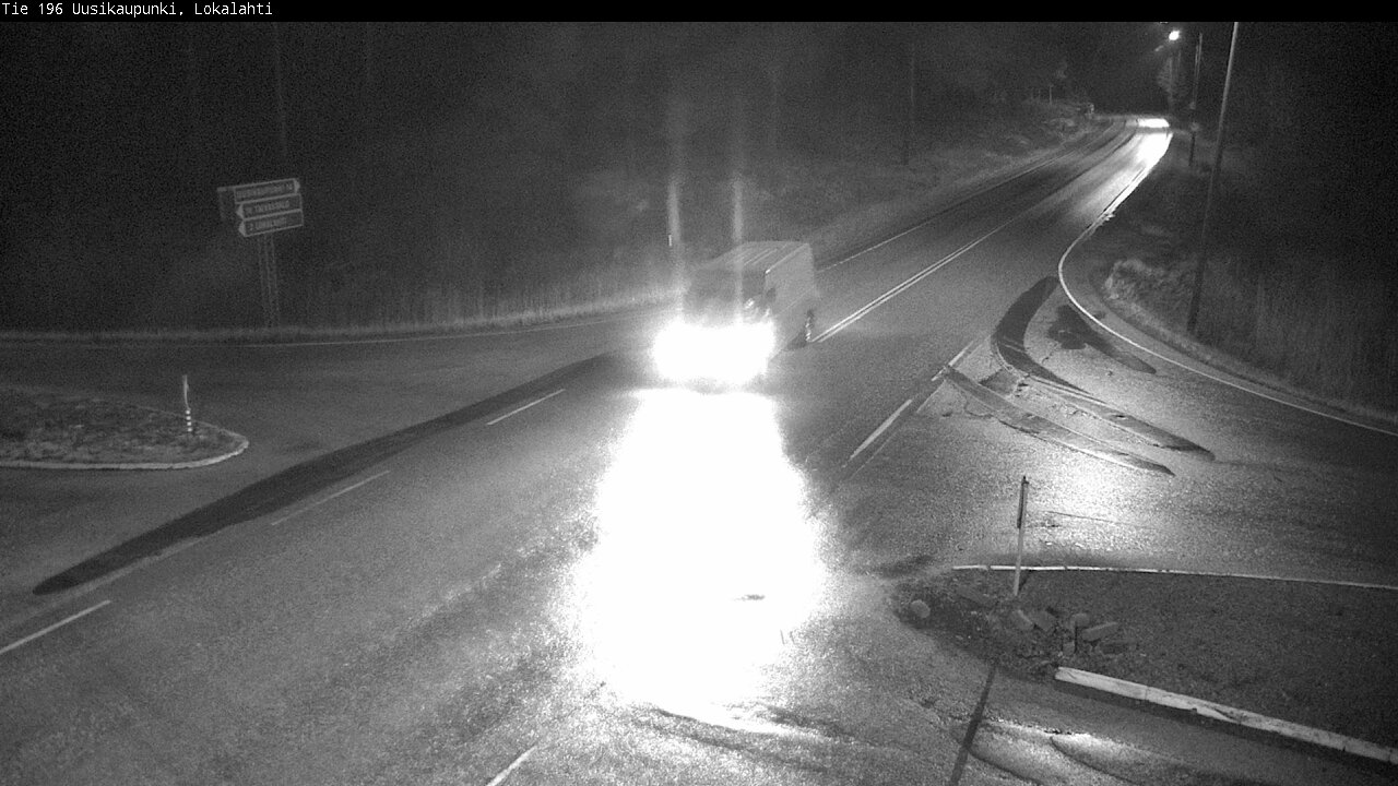 Weather Camera Image Väg 196 Nystad, Lokalax, Uusikaupunki, Varsinais-Suomi