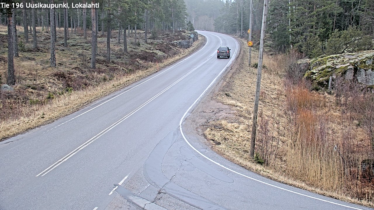 Kelikamerat Kuva Tie 196 Uusikaupunki, Lokalahti, Uusikaupunki, Varsinais-Suomi