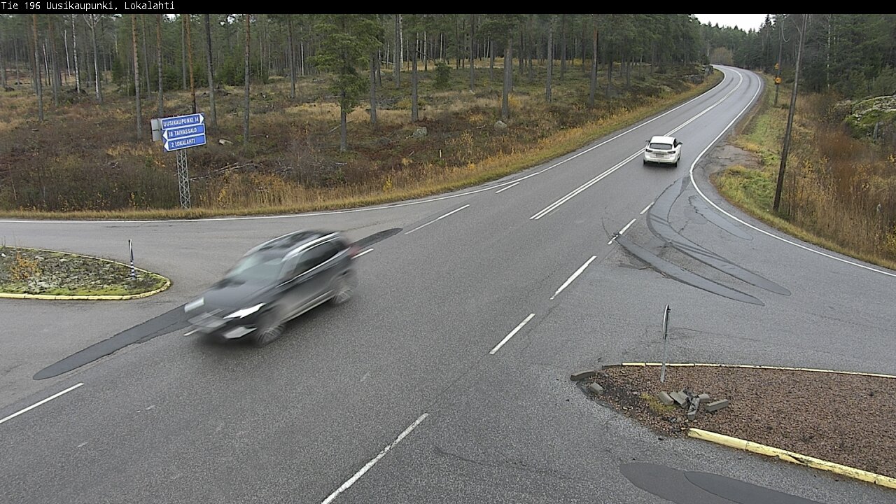 Kelikamerat Kuva Tie 196 Uusikaupunki, Lokalahti, Uusikaupunki, Varsinais-Suomi