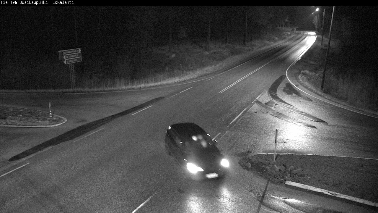 Weather Camera Image Väg 196 Nystad, Lokalax, Uusikaupunki, Varsinais-Suomi