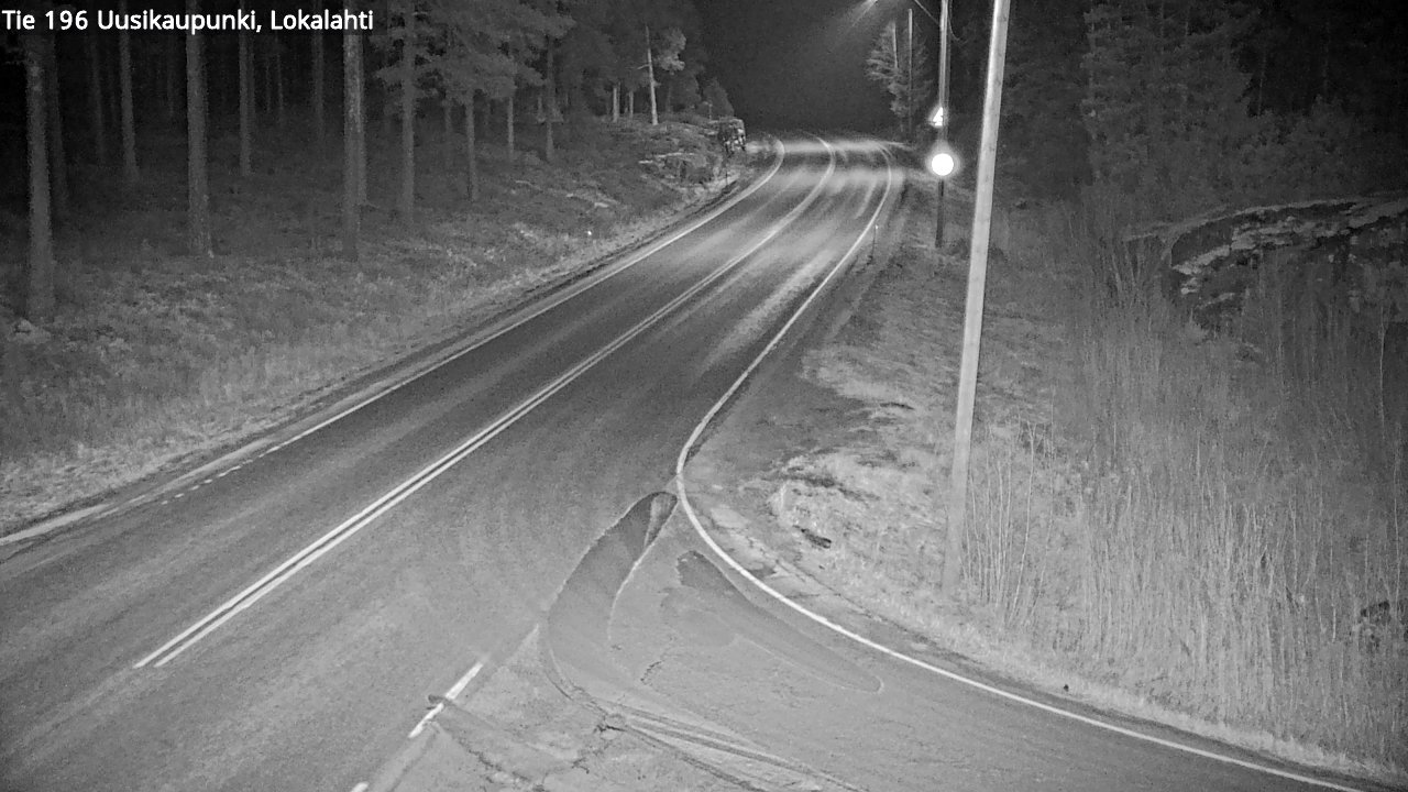 Kelikamerat Kuva Tie 196 Uusikaupunki, Lokalahti, Uusikaupunki, Varsinais-Suomi