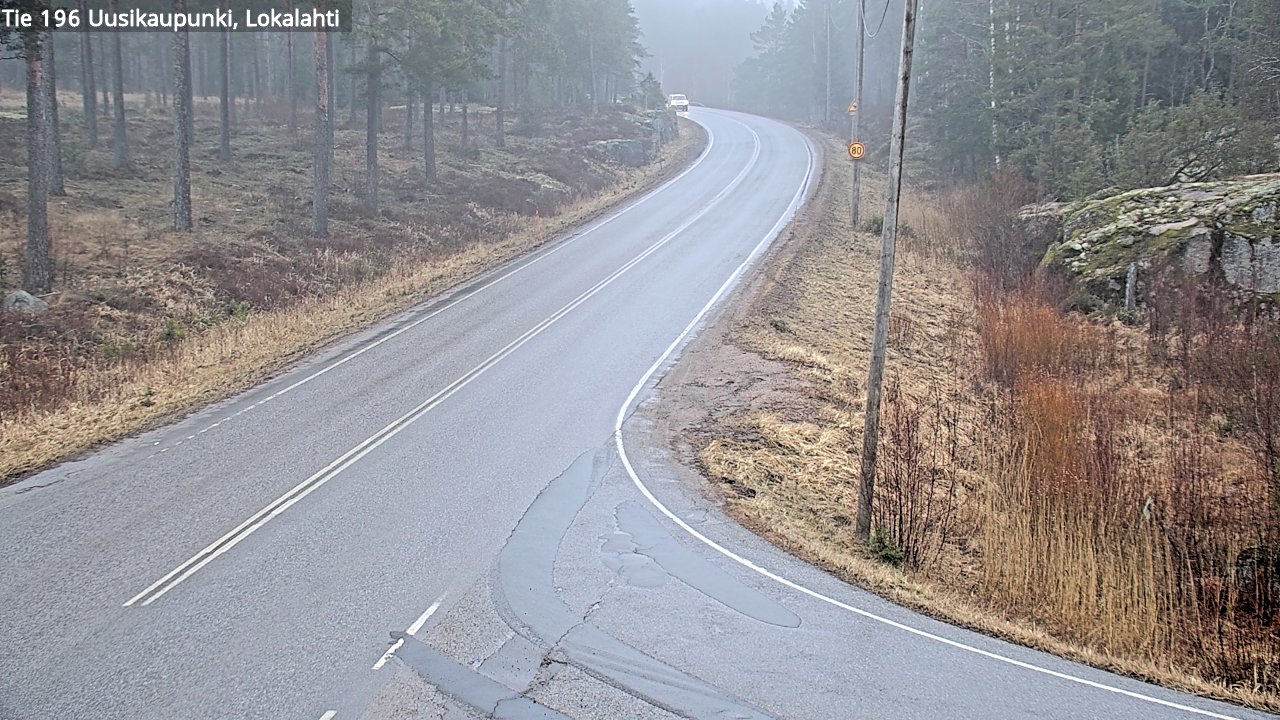 Kelikamerat Kuva Tie 196 Uusikaupunki, Lokalahti, Uusikaupunki, Varsinais-Suomi
