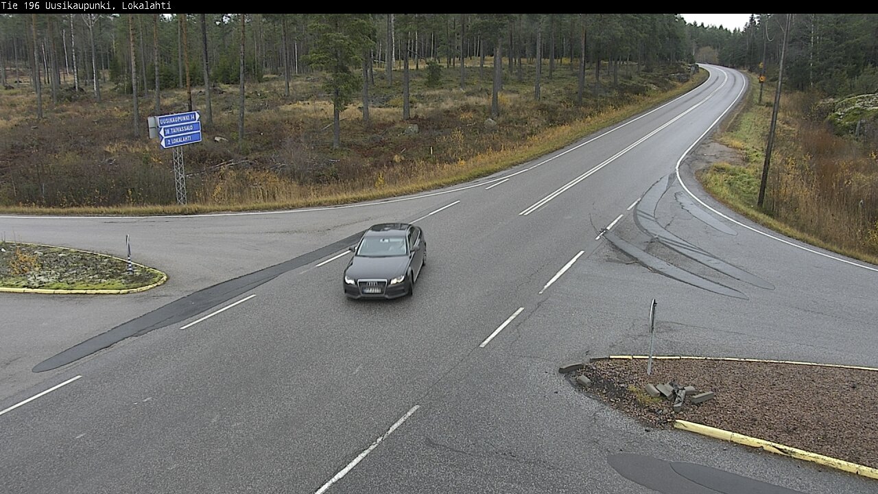 Kelikamerat Kuva Tie 196 Uusikaupunki, Lokalahti, Uusikaupunki, Varsinais-Suomi