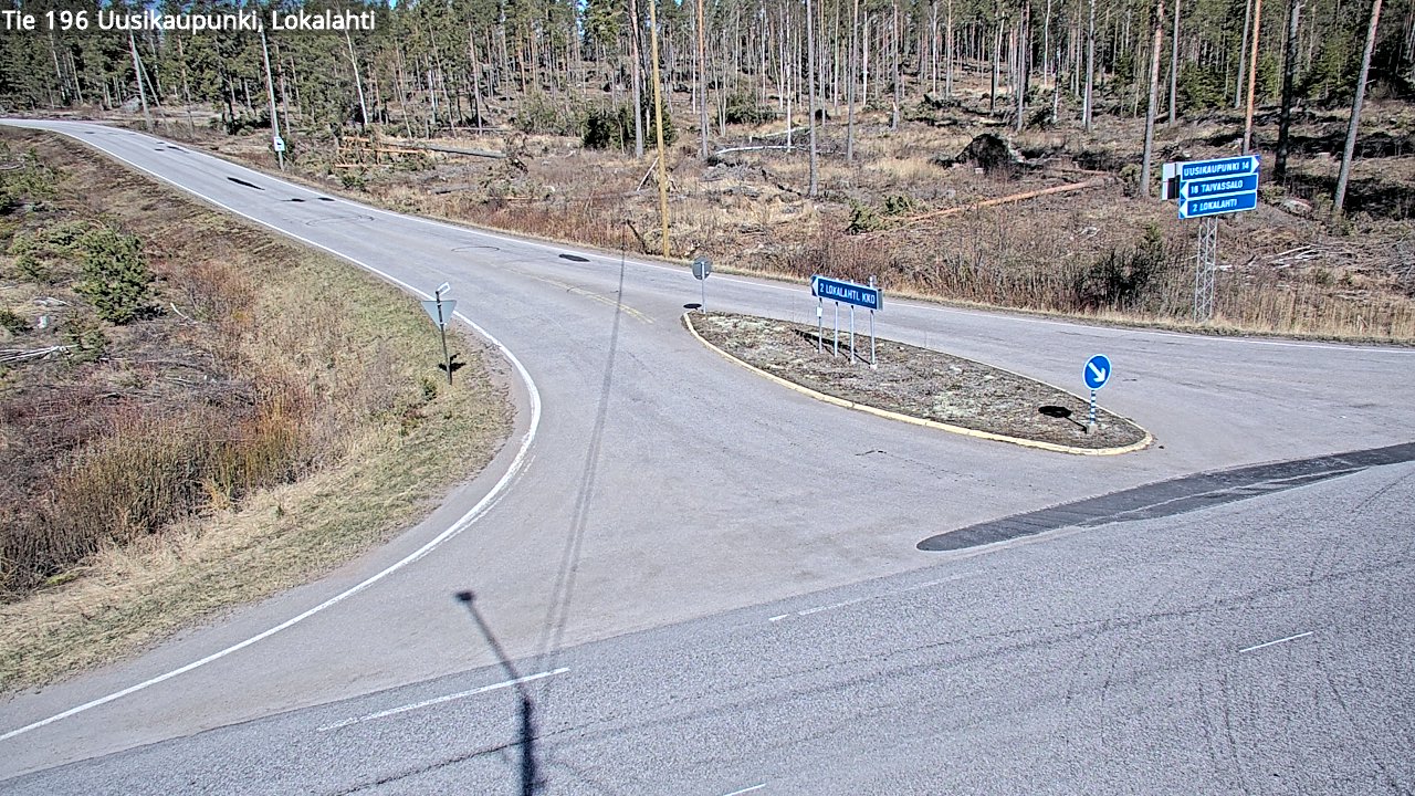 Kelikamerat Kuva Tie 196 Uusikaupunki, Lokalahti, Uusikaupunki, Varsinais-Suomi
